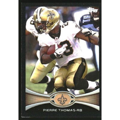 2012 Topps Black #342 Pierre Thomas