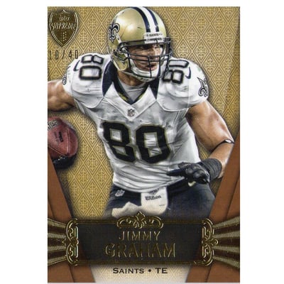 2012 Topps Supreme Sepia #35 Jimmy Graham