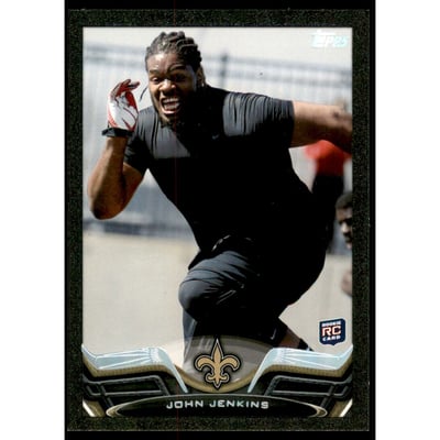 2013 Topps Black #58 John Jenkins