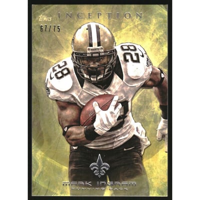 2013 Topps Inception Yellow #87 Mark Ingram