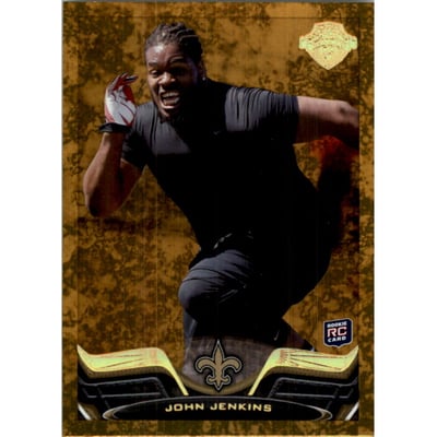 2013 Topps Rookie Legends Gold #58 John Jenkins