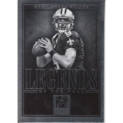 2014 Elite Legends of the Fall Silver #23 Drew Brees