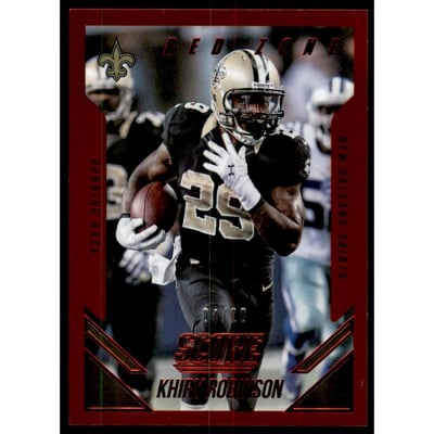 2015 Score Red Zone #59 Khiry Robinson