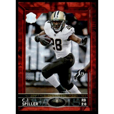 2015 Topps 60th Anniversary Red #168 C.J. Spiller