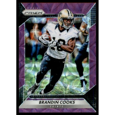 2016 Panini Prizm Prizms Purple Scope #141 Brandin Cooks
