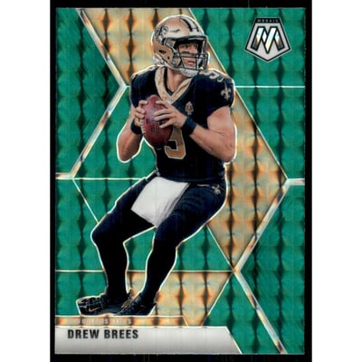 2020 Panini Mosaic Mosaic Green #142 Drew Brees