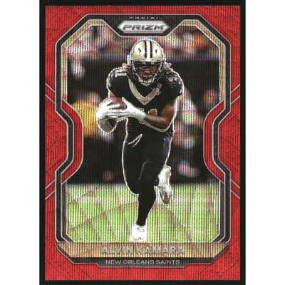2020 Panini Prizm Prizms Red Wave #246 Alvin Kamara