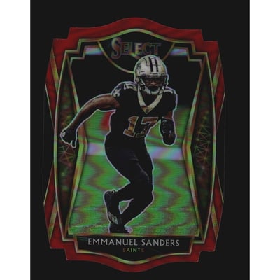 2020 Select Prizm Red Die Cut #142 Emmanuel Sanders