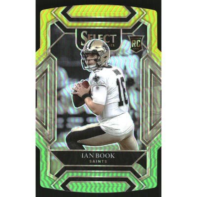 2021 Select Prizm Green and Yellow Die Cut #279 Ian Book