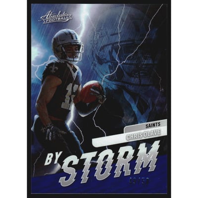 2022 Absolute By Storm Spectrum Blue #9 Chris Olave
