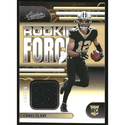 2022 Absolute Rookie Force Jerseys #9 Chris Olave