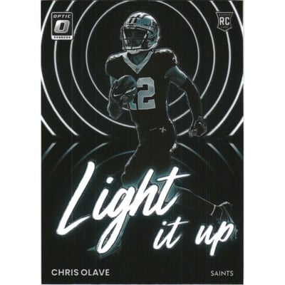 2022 Donruss Optic Light it Up #13 Chris Olave