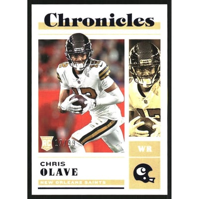 2022 Panini Chronicles Blue #45 Chris Olave