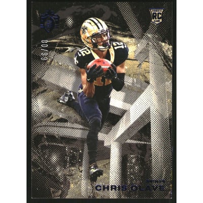 2022 Panini Chronicles Gridiron Kings Blue #8 Chris Olave