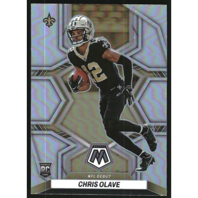 2022 Panini Mosaic Silver #277 Chris Olave DEB
