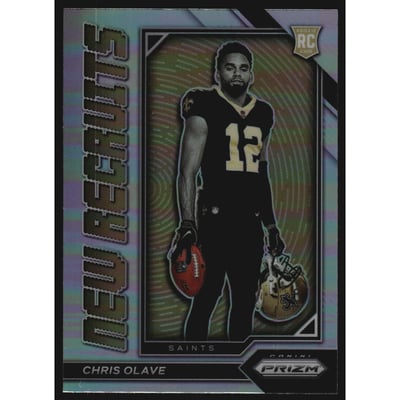 2022 Panini Prizm New Recruits Prizms Silver #6 Chris Olave