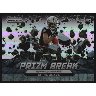 2022 Panini Prizm Prizm Break Prizms Silver #10 Chris Olave