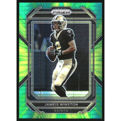 2022 Panini Prizm Prizms Hyper #207 Jameis Winston