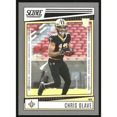 2022 Score Scorecard #378 Chris Olave