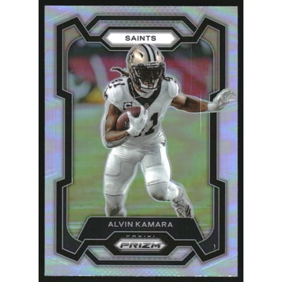 2023 Panini Prizm Prizms Silver #210 Alvin Kamara