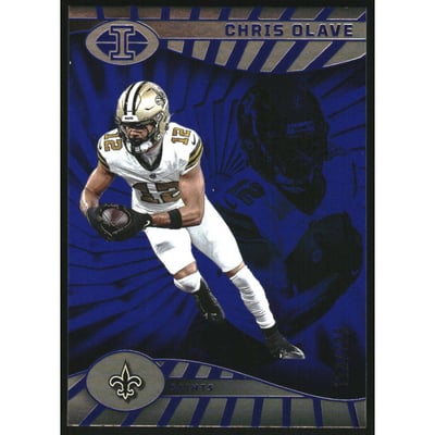 2024 Panini Illusions Trophy Collection Blue #61 Chris Olave