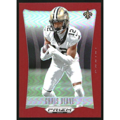 2024 Panini Prizm Deca Prizms Red #224 Chris Olave