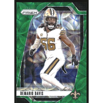 2024 Panini Prizm Prizms Green Scope #207 Demario Davis
