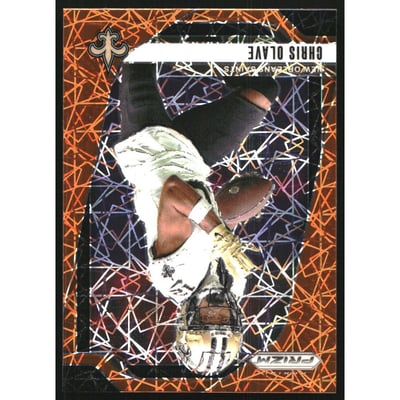2024 Panini Prizm Prizms Lazer #206 Chris Olave