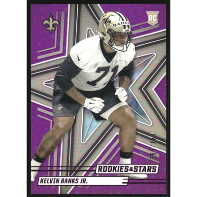 2025 Rookies and Stars Purple #149 Kelvin Banks Jr.