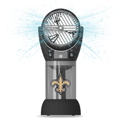 New Orleans Saints ActionHeat AlphaCool CoolBurst Misting Fan