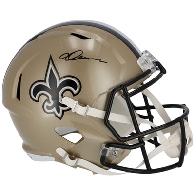 Chris Olave New Orleans Saints Fanatics Authentic Autographed Riddell Speed Replica Helmet