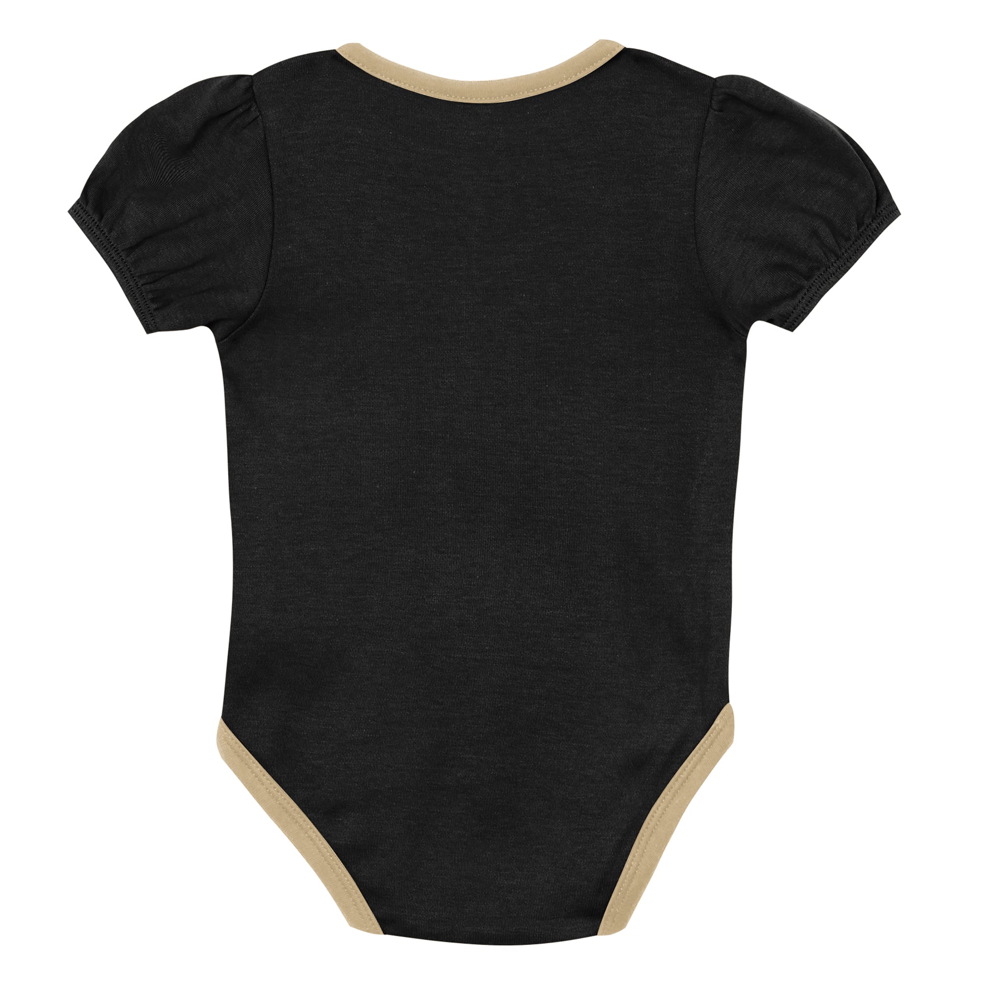 Ensemble de deux bodies noirs Outerstuff pour bébé fille, motif étoiles des Saints la Nouvelle-Orléans