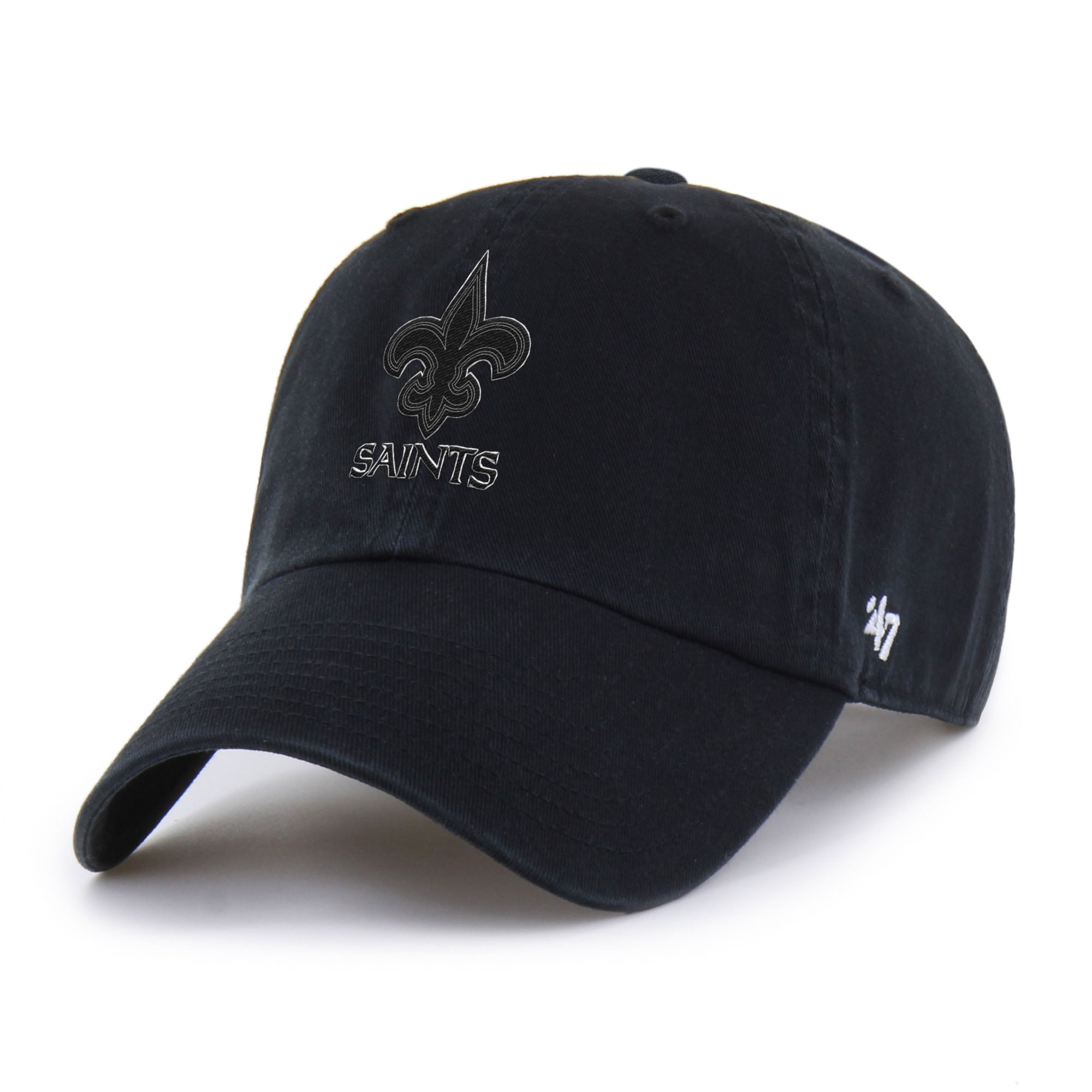 Casquette ajustable noire pour homme « 47 New Orleans Saints »