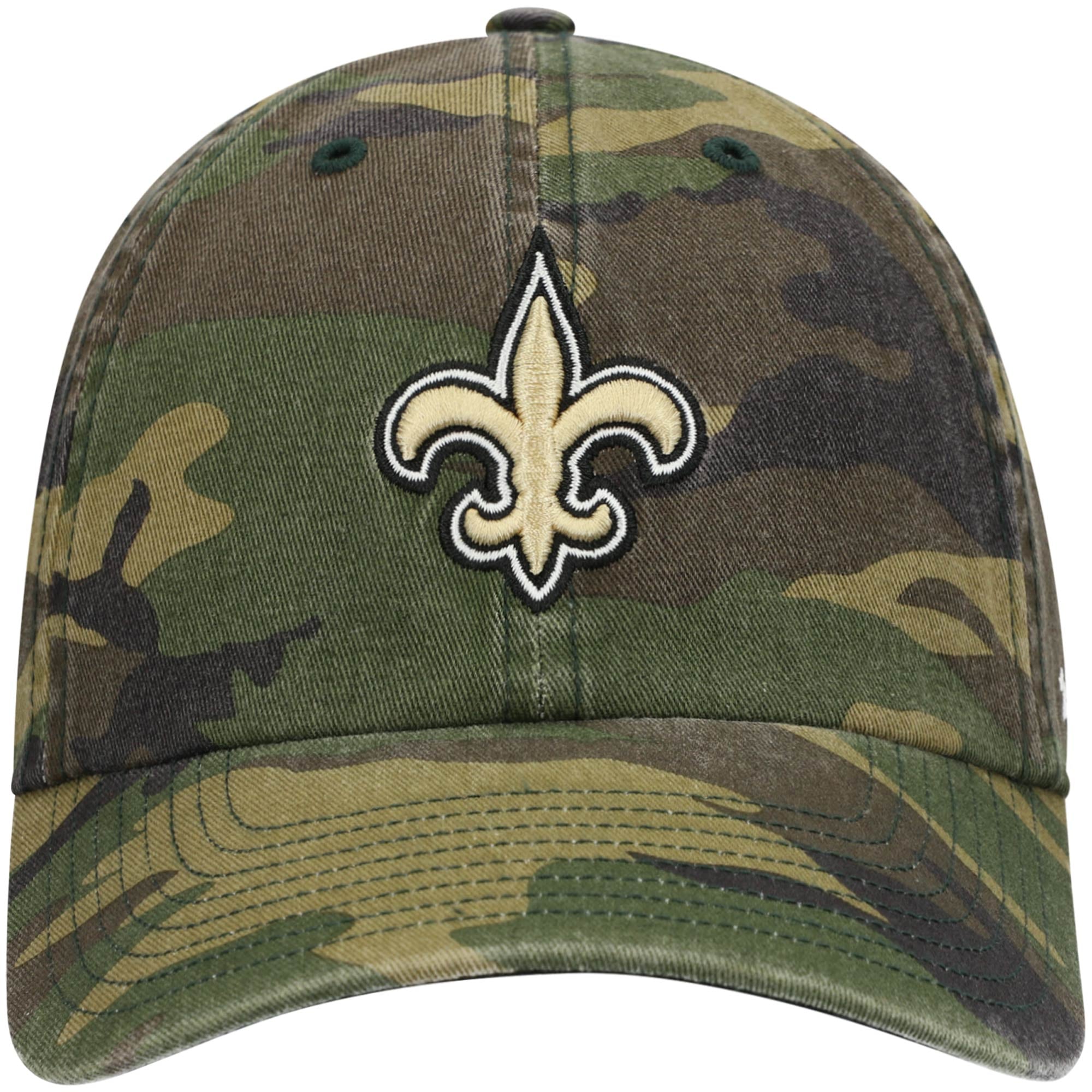 Casquette ajustable pour homme '47 Camo New Orleans Saints Woodland Clean Up
