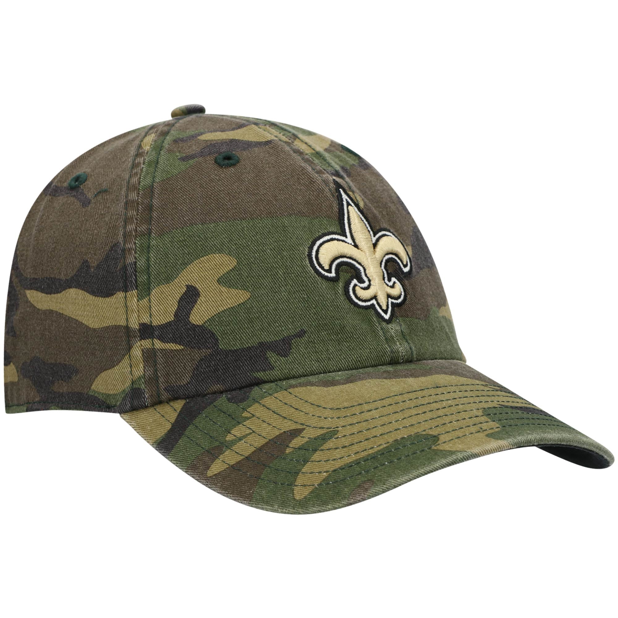 Casquette ajustable pour homme '47 Camo New Orleans Saints Woodland Clean Up