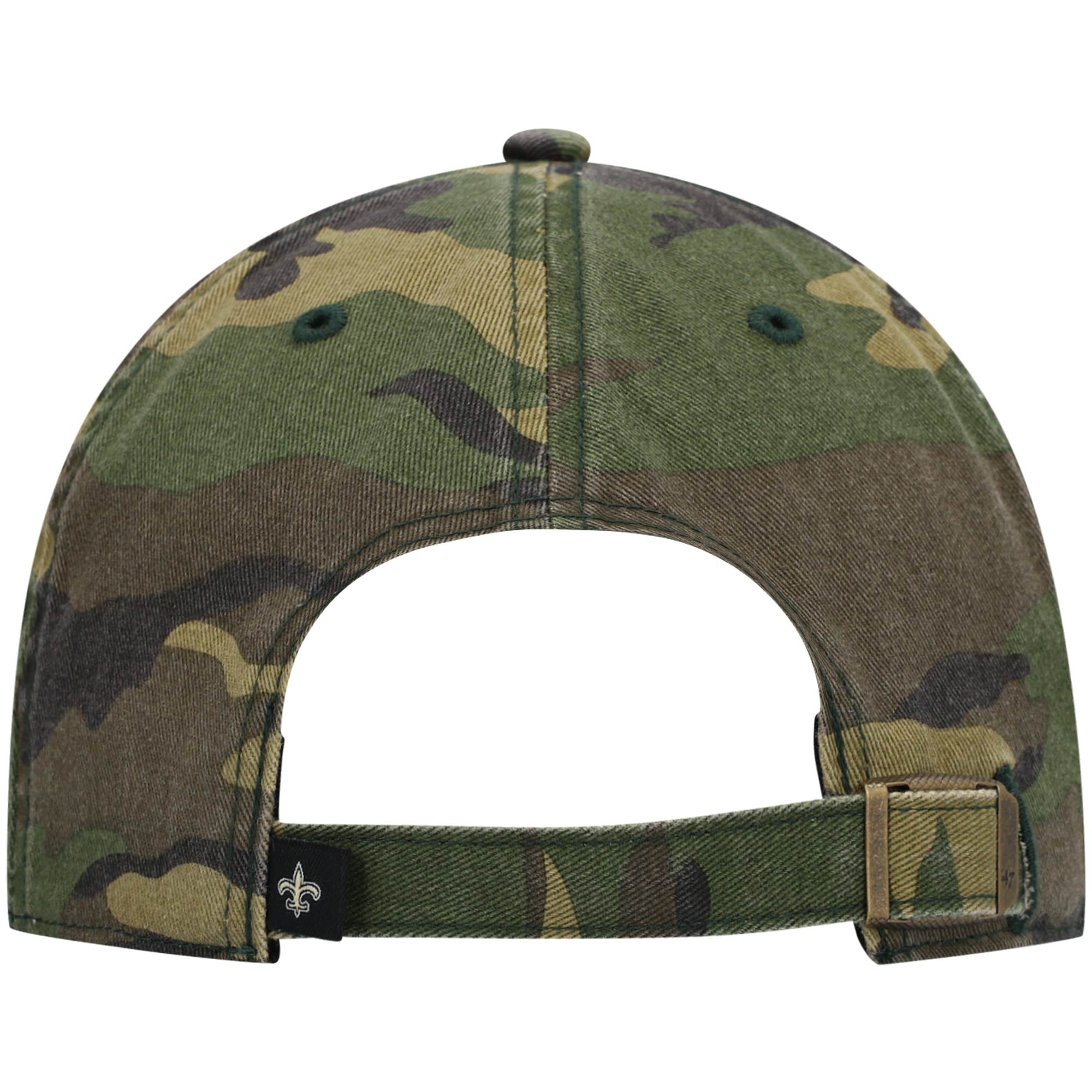 Casquette ajustable pour homme '47 Camo New Orleans Saints Woodland Clean Up