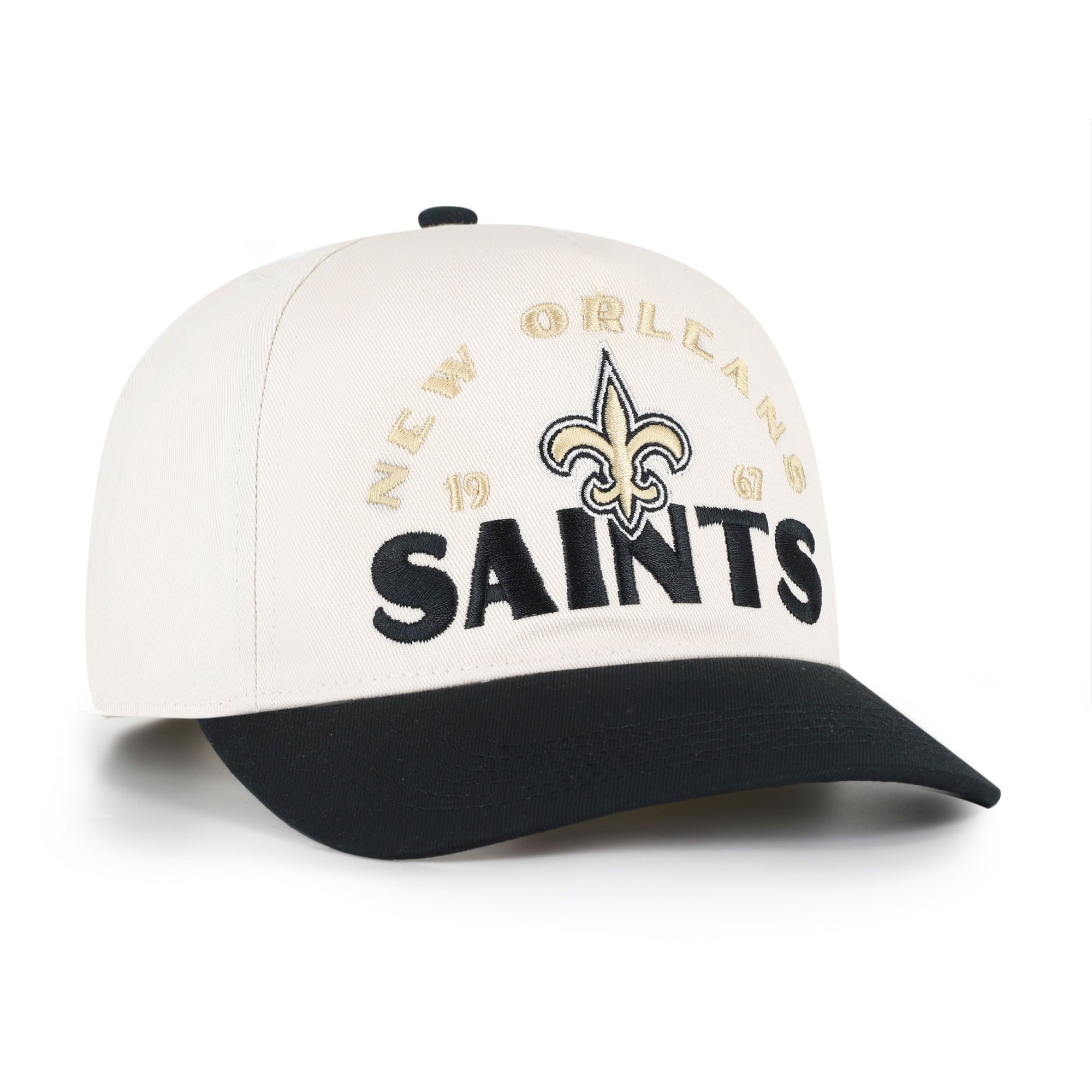 Men's '47 Natural New Orleans Saints Arcitext Hitch Adjustable Hat