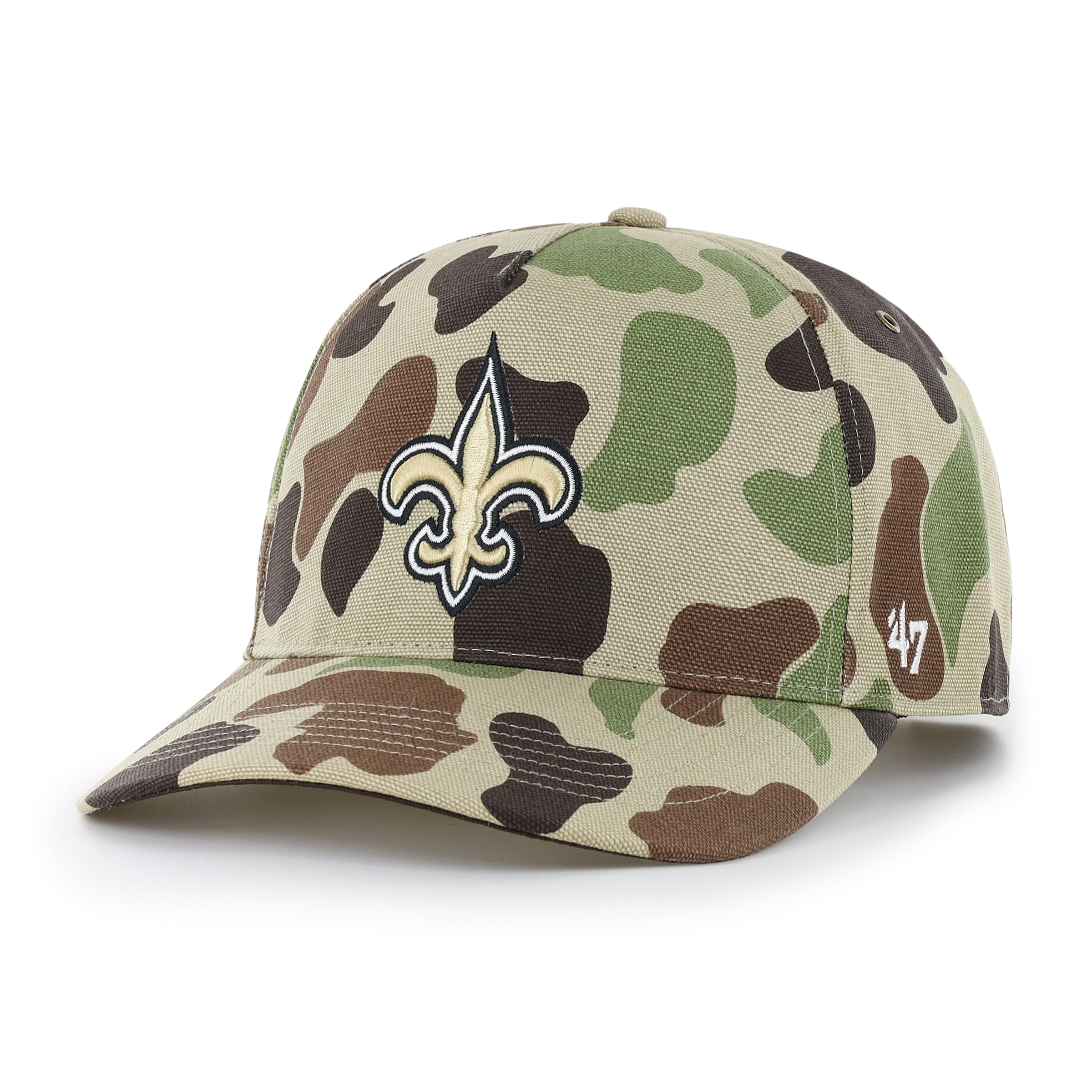 Casquette ajustable Carhartt x '47 Duck Camo New Orleans Saints Hitch pour homme