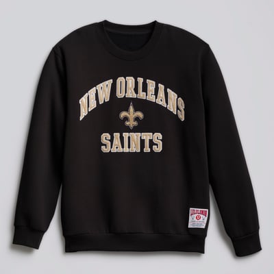  New Orleans Saints lululemon Graphic Steady State Sweatshirt - Black