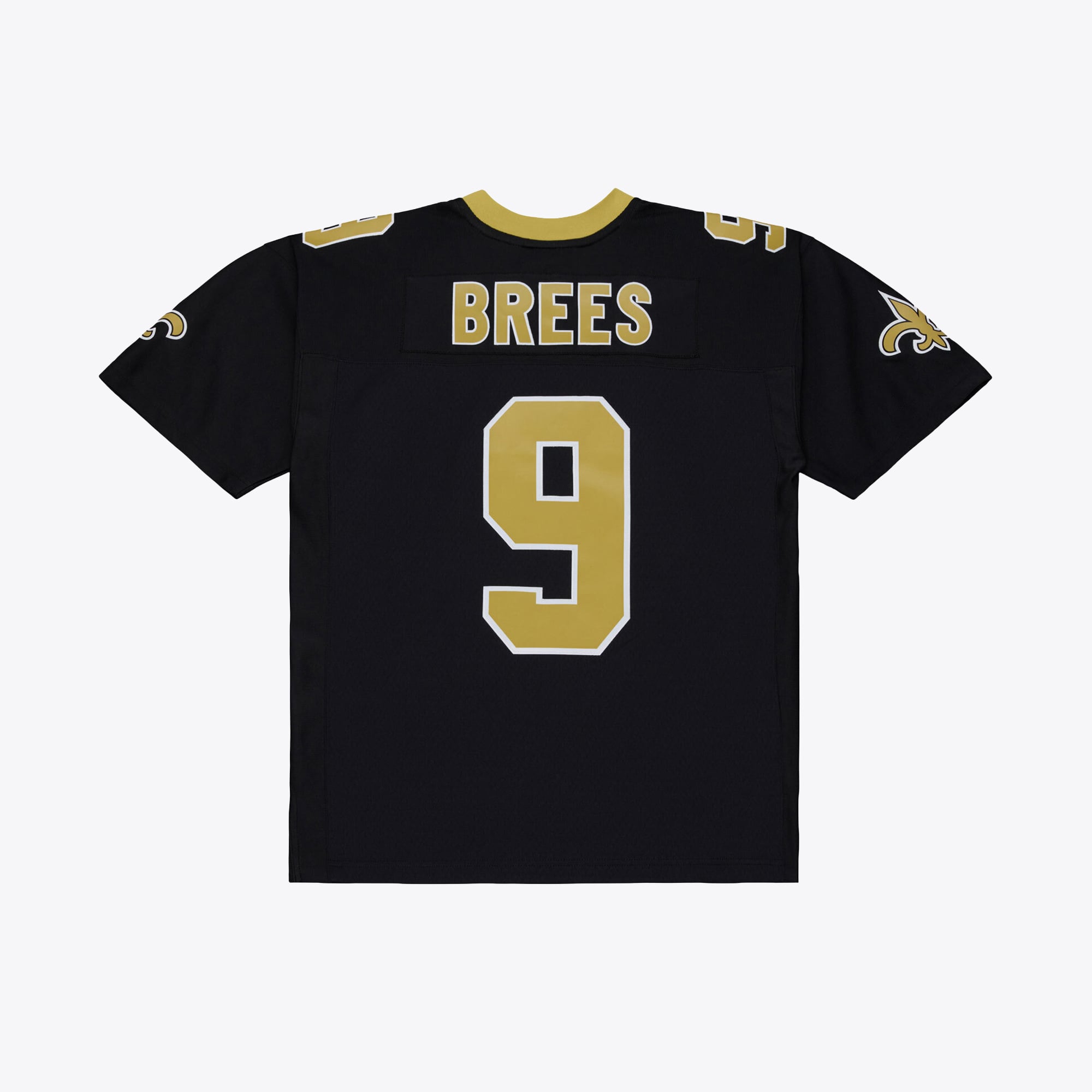 Maillot Mitchell & Ness Drew Brees noir New Orleans Saints 2009 Legacy pour homme