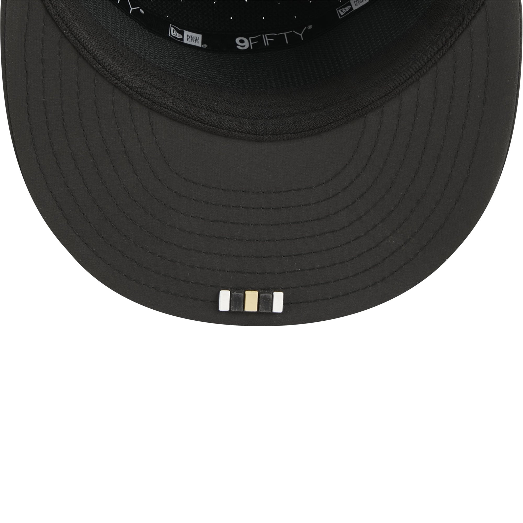 Casquette snapback 9FIFTY noire New Era New Orleans Saints 2025 pour homme