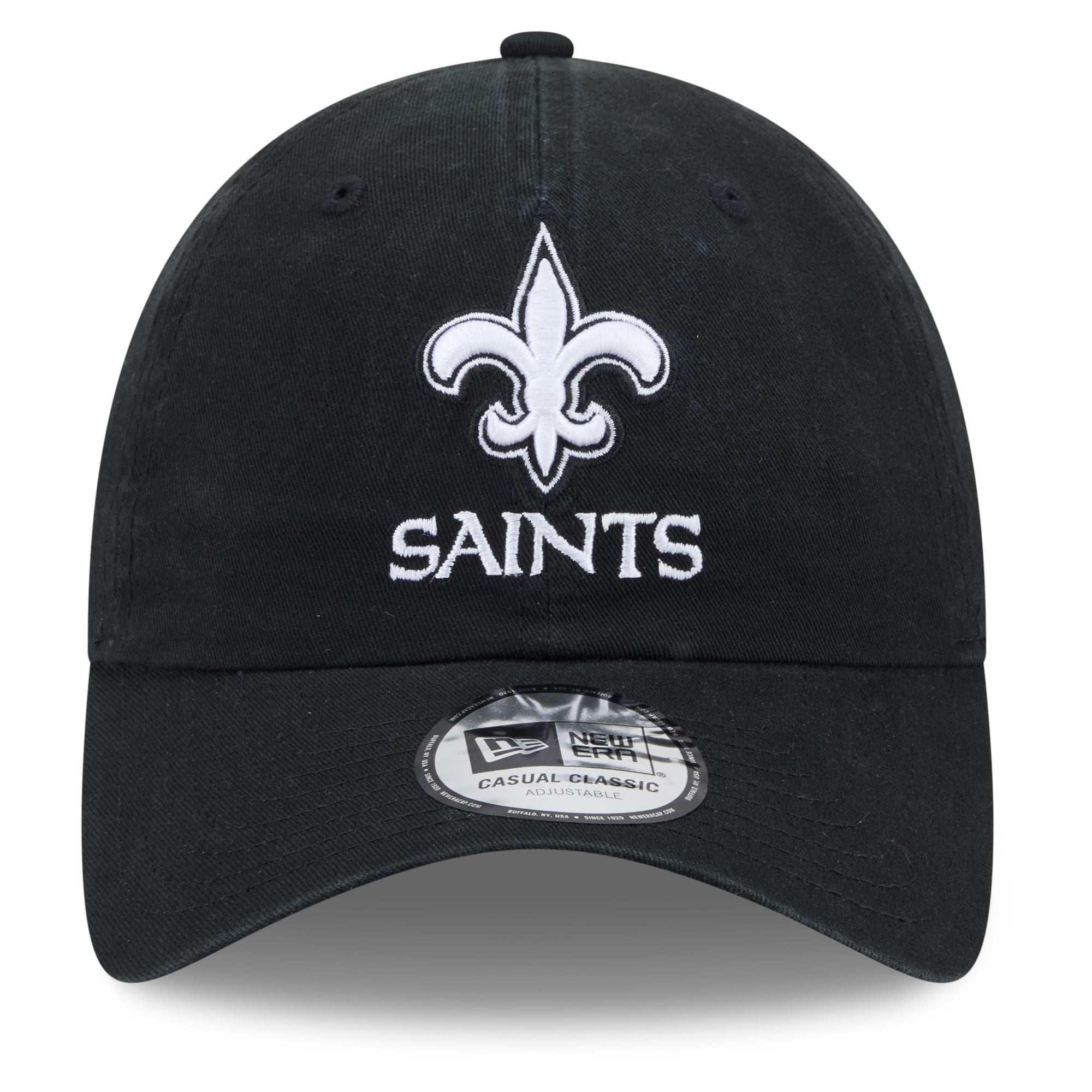 Men's New Era Black New Orleans Saints 2026 NFL Crucial Catch Casual Classic Adjustable Hat
