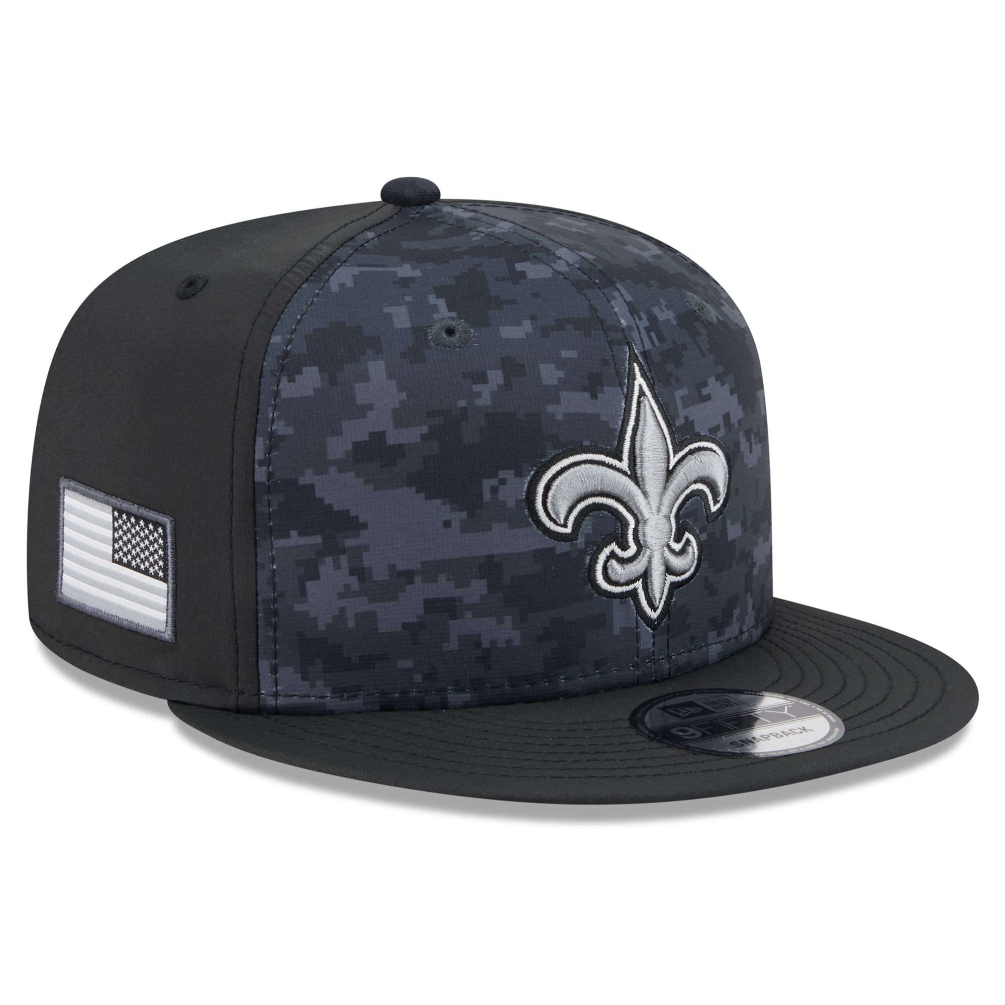 Casquette snapback New Era noire pour homme