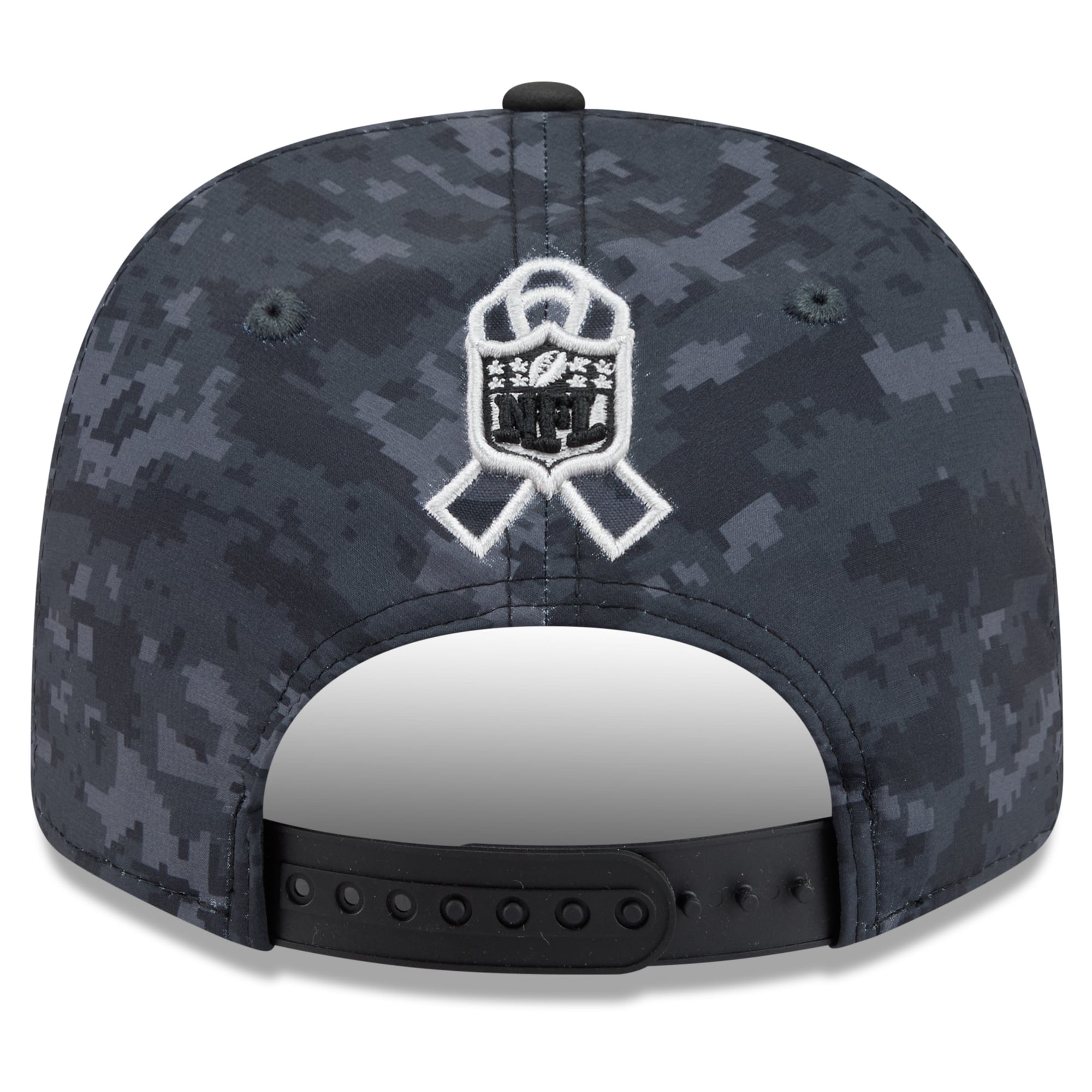Men's New Era Black New Orleans Saints 2026 Salute To Service 9SEVENTY Adjustable Hat