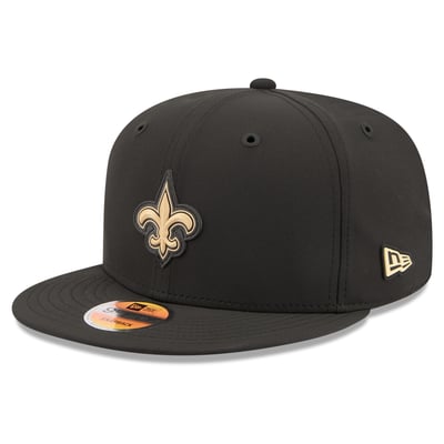 New Orleans Saints New Era 2026 Sideline 9FIFTY Snapback Hat - Black