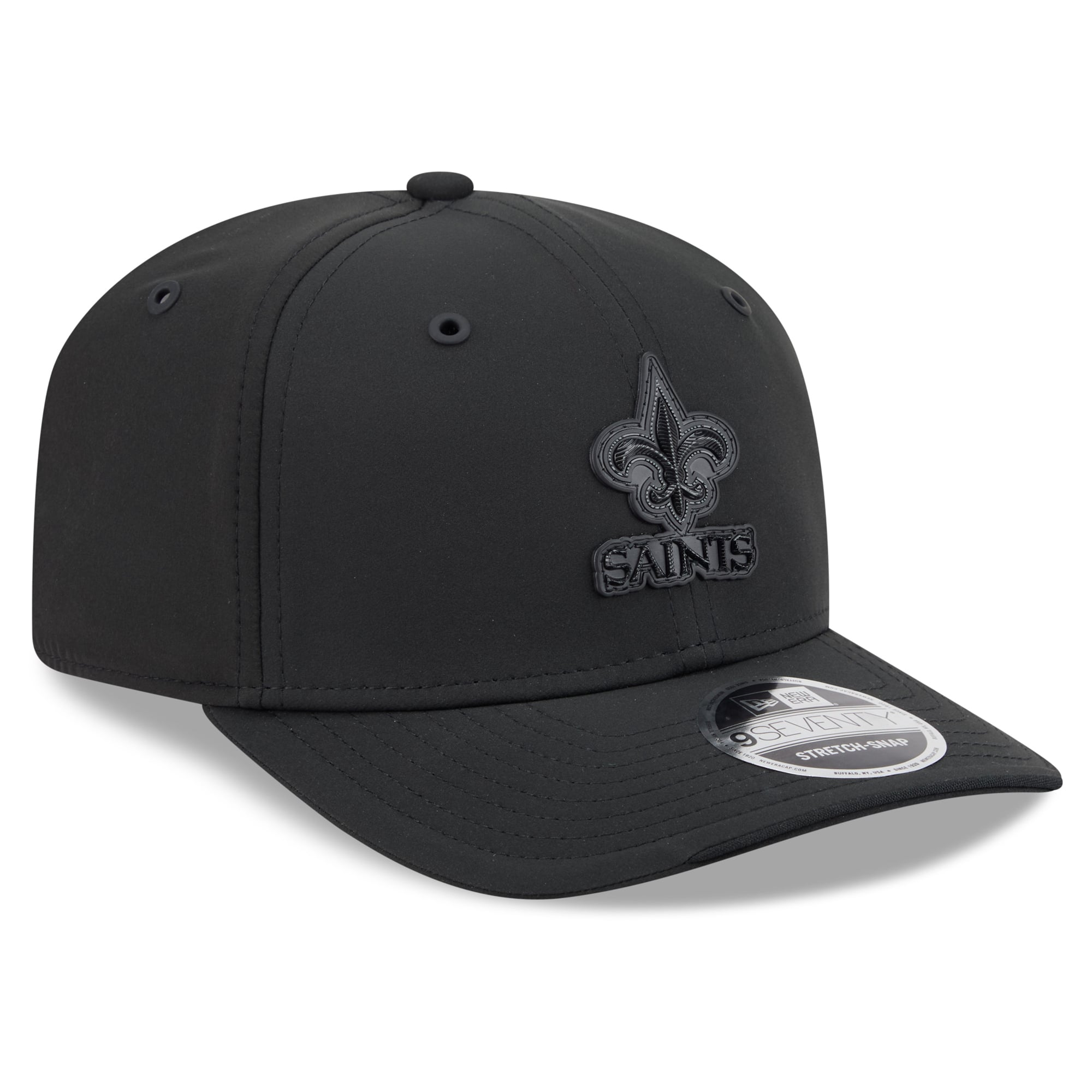 Men's New Era Black New Orleans Saints 2026 Sideline 9SEVENTY Adjustable Hat