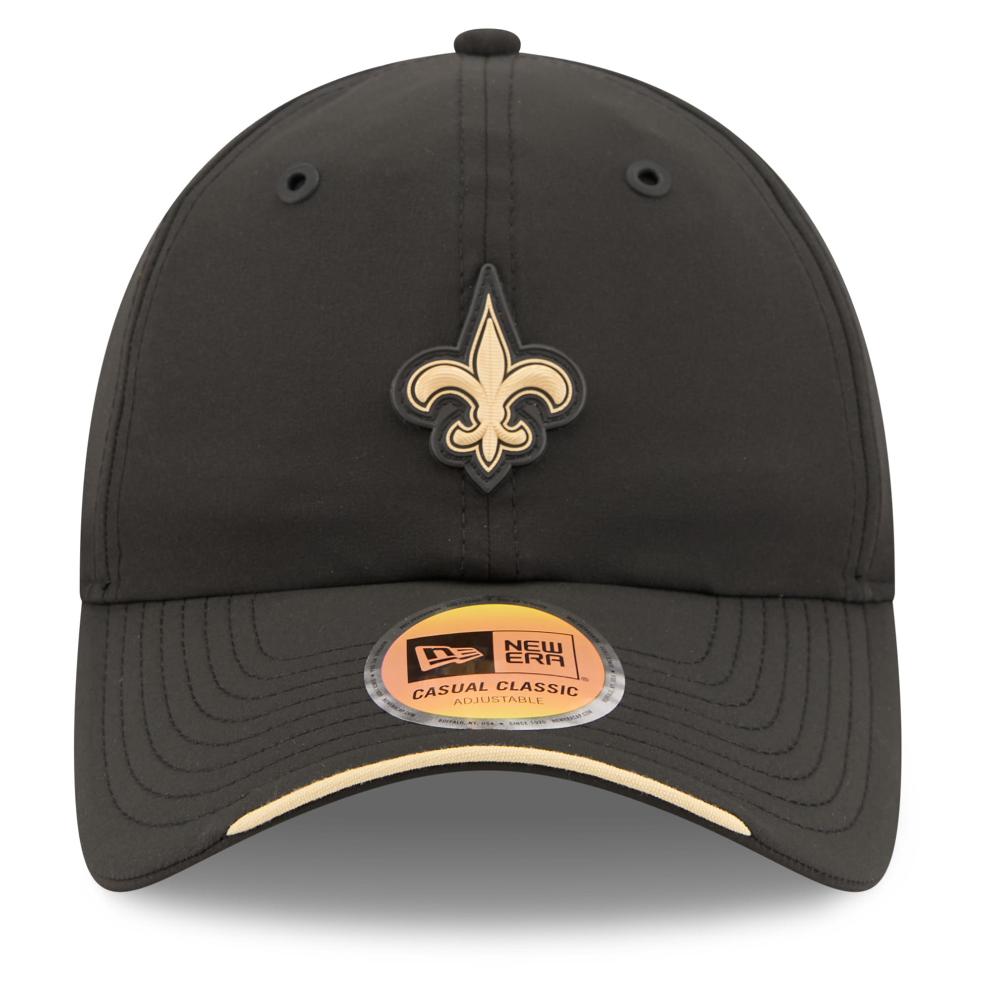 Men's New Era Black New Orleans Saints 2026 Sideline Casual Classic Adjustable Hat