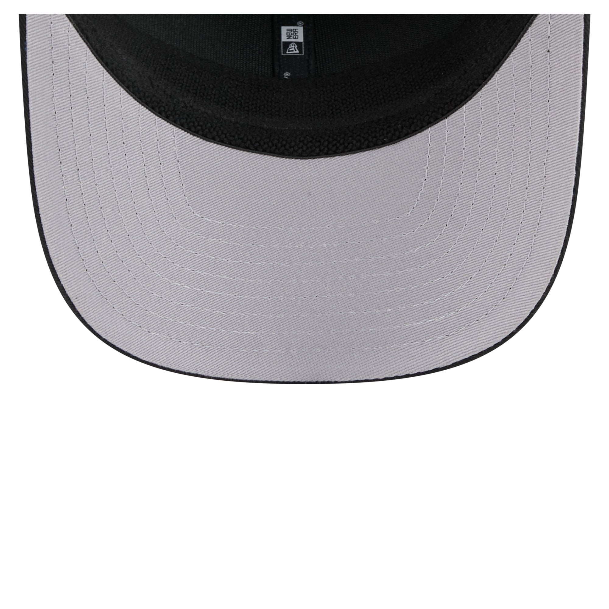 Casquette ajustable New Era noire pour homme, modèle New Orleans Saints 9SEVENTY