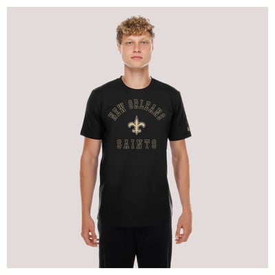 New Orleans Saints New Era Functional Fandom T-Shirt - Black
