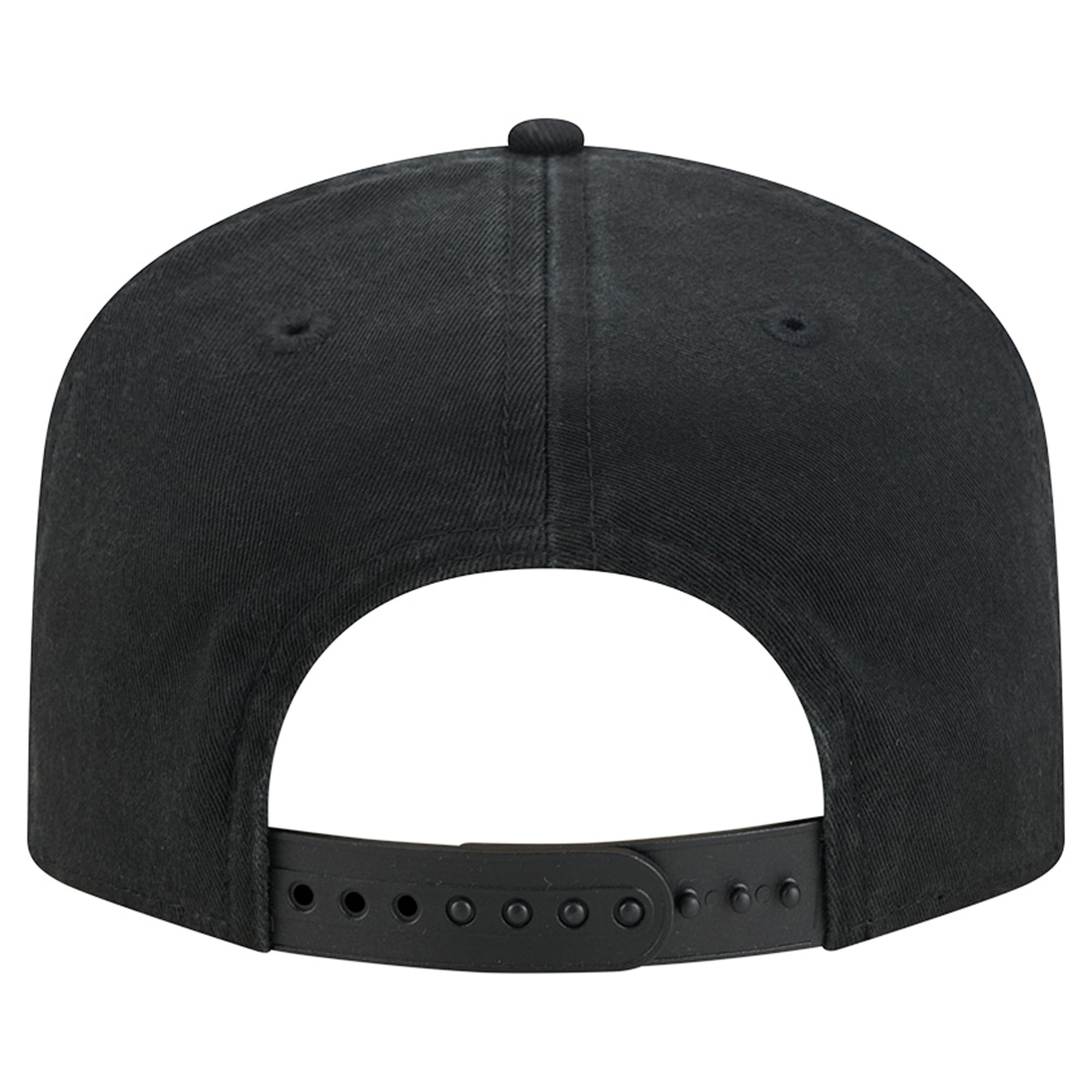 Men's New Era Black New Orleans Saints Stacked 19TWENTY Adjustable Hat